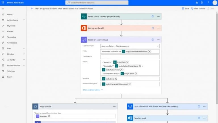 MS Power Automate RPA