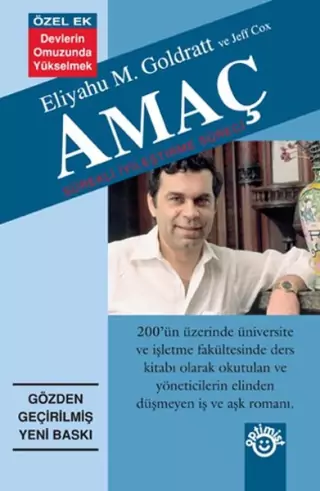 Amaç Eliyahu Goldratt, kitap tanıtımı